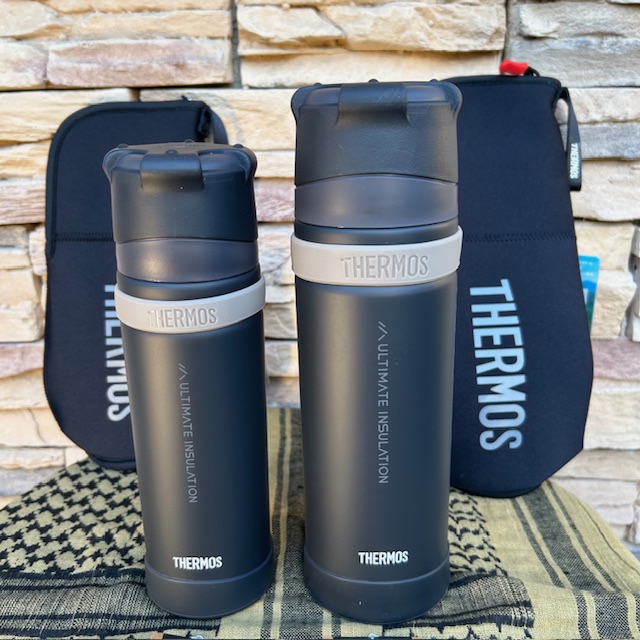 THERMOS【🆕山専ボトル <ジェットブラック>0.5L/0.75L】が登場❗️入荷❗️実用派。