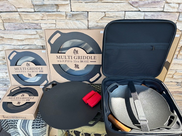 JHQ 【 鉄板 マルチグリドル】各サイズ、が再入荷致しました！