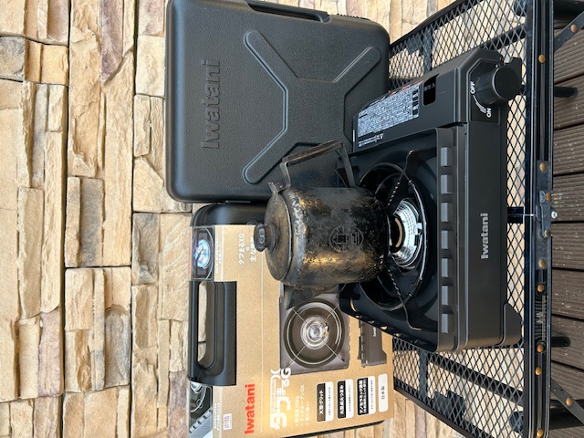 Iwatani【タフマル"X G"艶消しBLACK】ご自宅でもキャンプでも^ ^🔥再入荷致しました