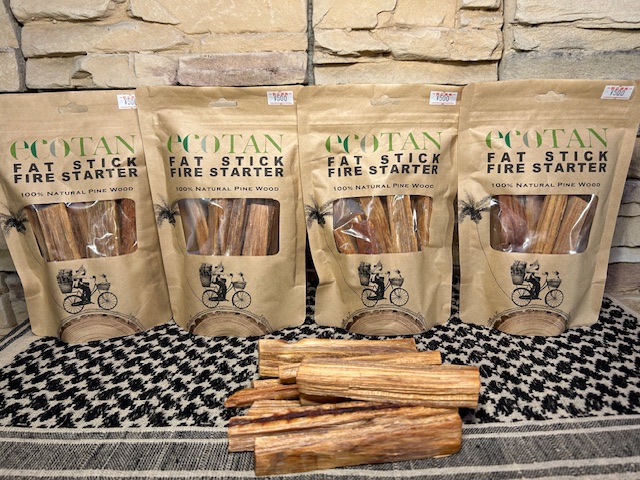 ボンド商事 【🆕ecoTan FAT STICK FIRE STARTER 】が登場！火起こしに！
