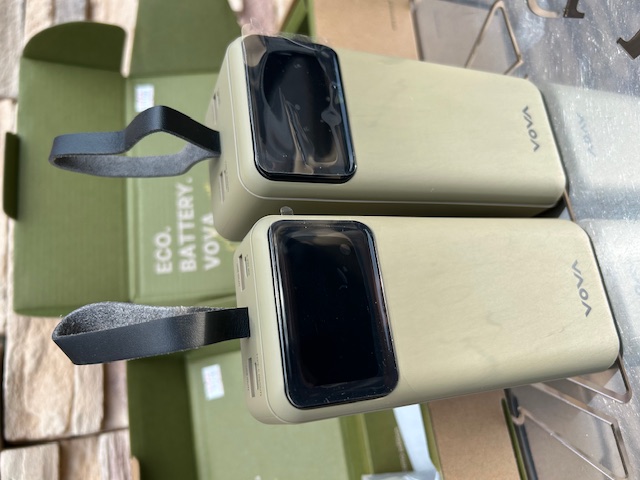 VOVA【🆕 大容量 アウトドア用USBモバイルチャージャー】30000・50000ｍAh！安心！
