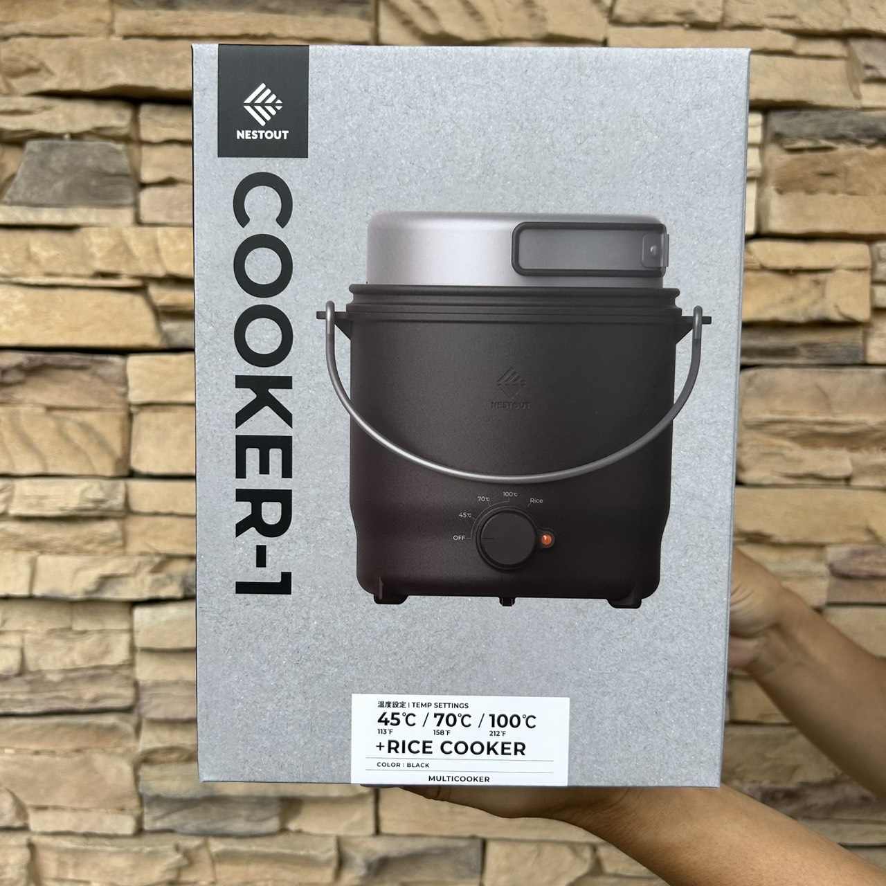 NESTOUT【🆕COOKER-1】が"マルチ電気調理器"として…  画期的に登場入荷^ ^❗️