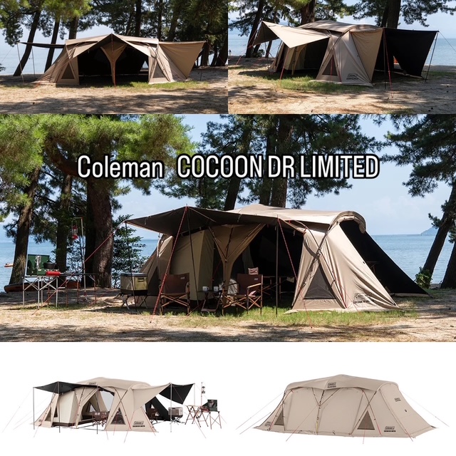 COLEMAN<限定コクーン DR リミテッド>"唯一無二" の存在で "本日" 登場❗️唯一無二！