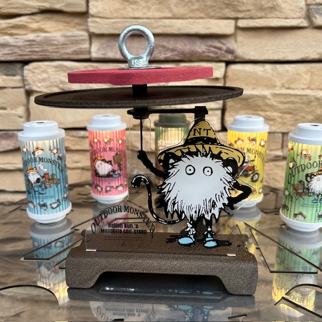 ネイチャートーンズ<OUTDOOR MONSTER>モスキートコイルホルダー】が再入荷🌀^ ^🌀