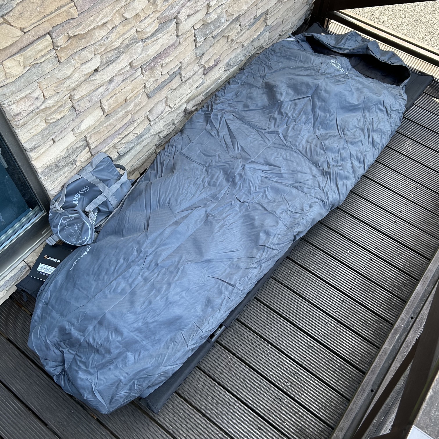 Snugpak【🆕トラべライト マミー ライトジップ<グレー>】 がコンパクトに登場入荷❗️