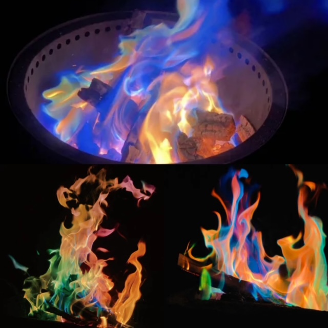 【 ARTFIRE < アートファイヤー > 】 で、炎が🔥 虹色🌈に❗️青色🟦に❗️