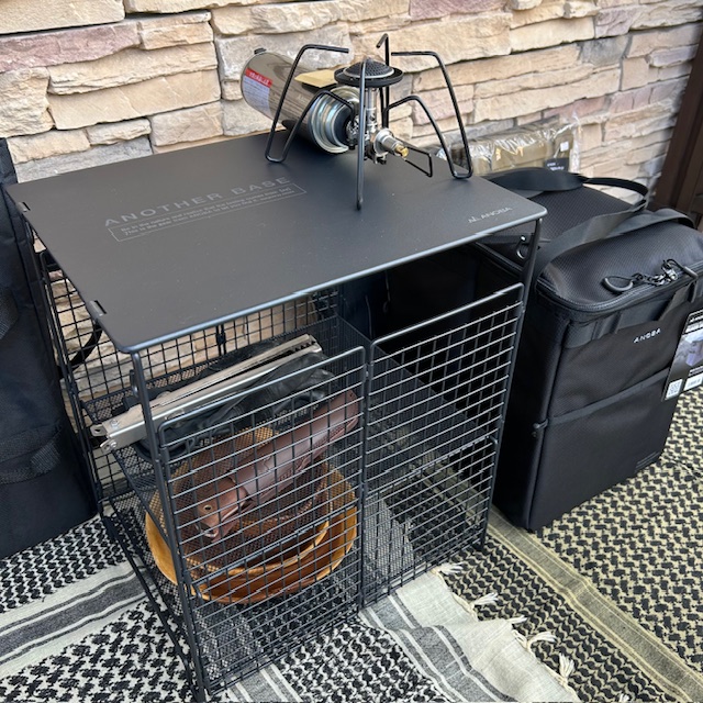 ANOBA【フォールディングサイドテーブル】 【マルチダストバケット】マルチでオシャレに登場入荷❗️