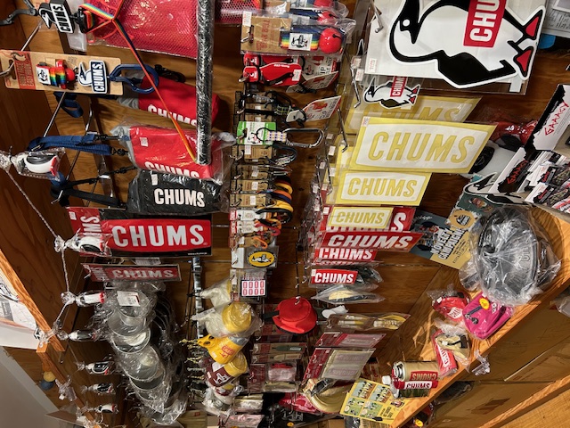 【 CHUMS < チャムス > 】 各種、"かわいい" 製品がございます☺