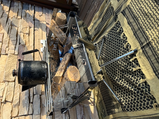 CAMP MARKET【CM焚き火プレート】をオリジナルにて作らせて頂きましたたm(_ _)m再入荷