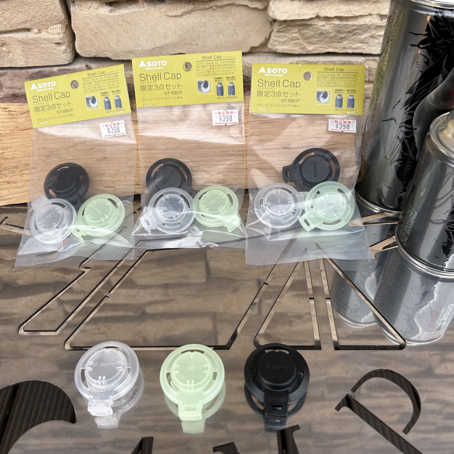 SOTO 数量限定！【🆕シェルキャップ  3点セット】が登場❗️入荷しております^ ^