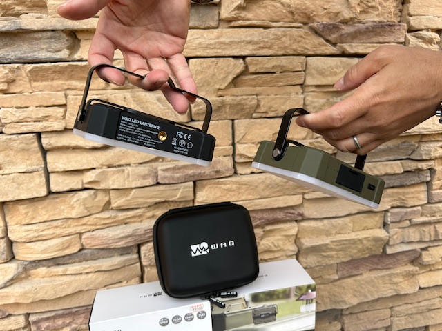 WAQ　LED LANTERN 2 ブラック / タン / オリーブ  が、《 再 》入荷！