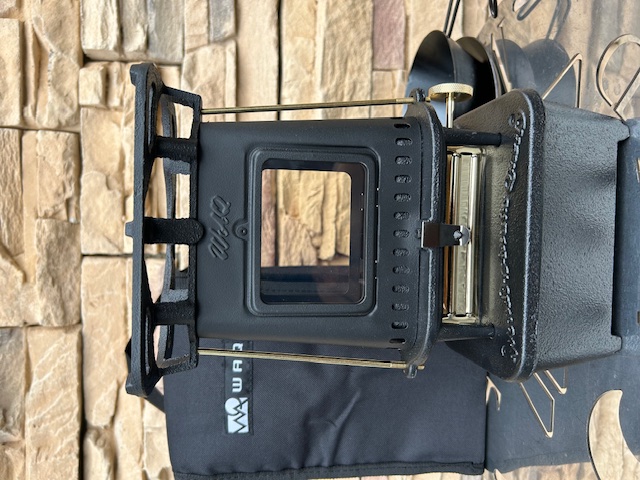 WAQ【アイロンストーブ】灯り・暖・調理がコレ1つに🫢🔥❗️100年前のアイテムを現代に。