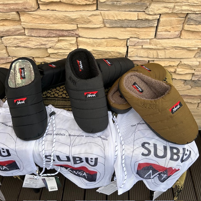 NANGA×SUBU【 WINTER SANDAL】 "今期最終入荷" となりました^ ^⛄️