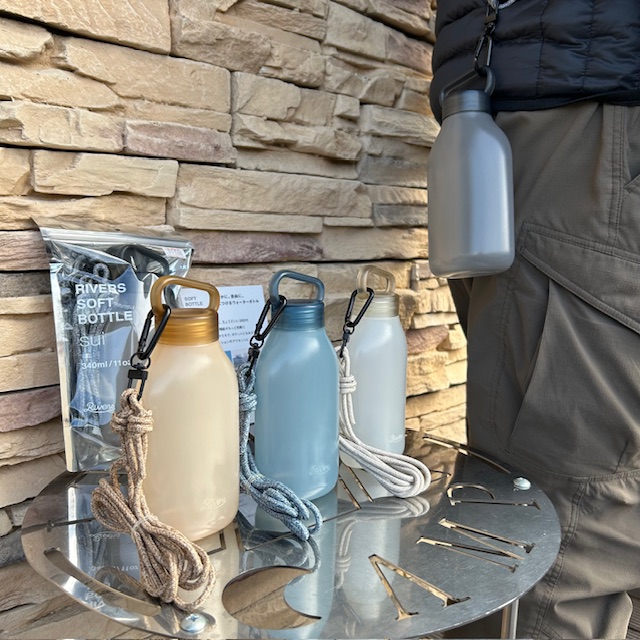 Rivers【🆕ソフトボトル<SUI>】"身につける"ウォーターボトル💧が登場入荷❗️