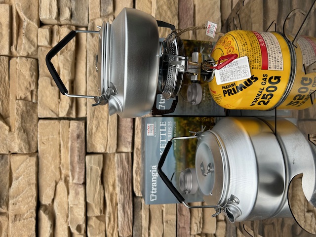 trangia《 ステンレスノブ 》ケトル 0.6L / 0.9L が、入荷致しました^ ^🔥