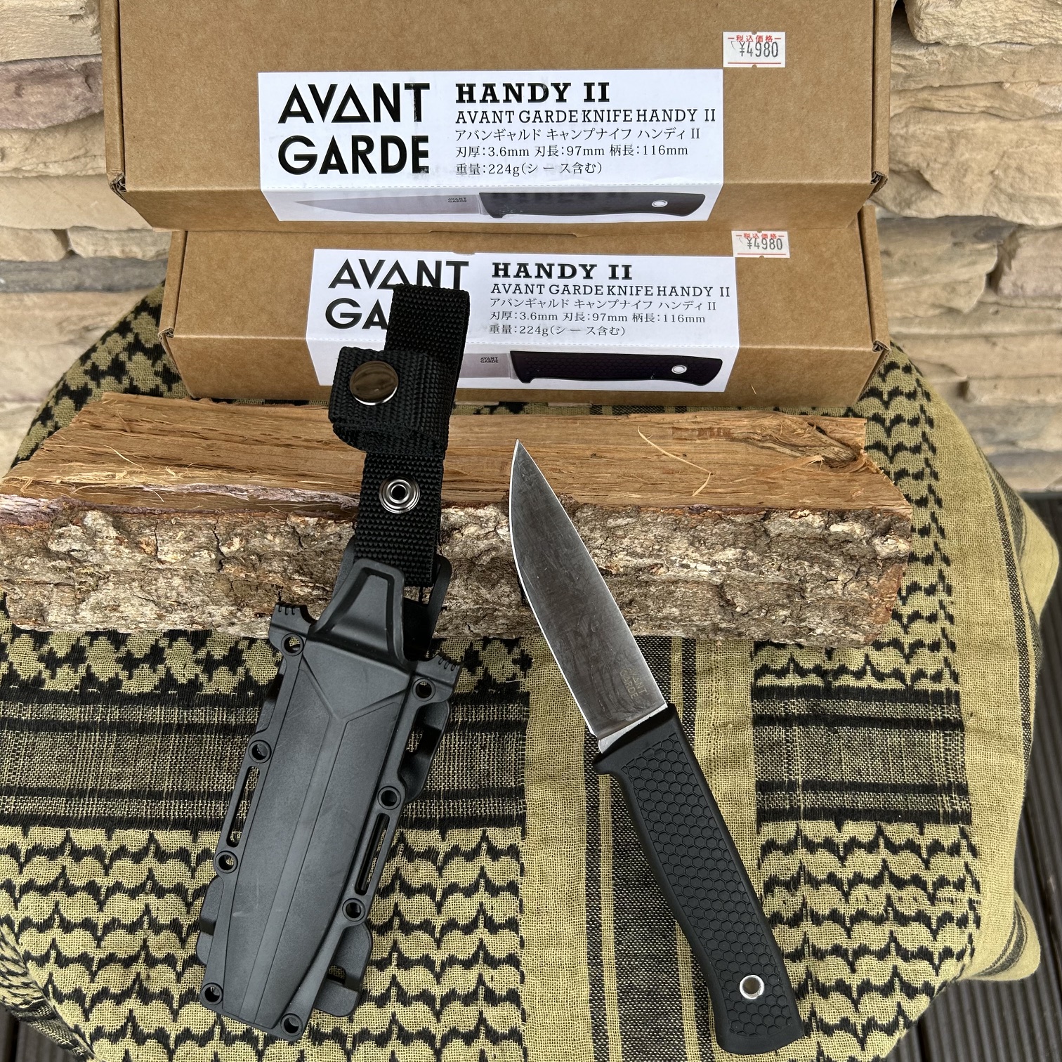 アバンギャルド 【🆕KNIFE HANDYⅡ】 フルタング構造❗️で… ¥４９８０🫢🉐  ‼️