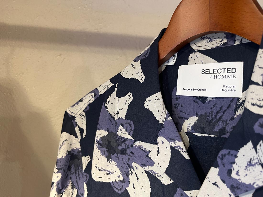 SELECTED HOMME～オープンカラーシャツをデイリーに、、、～