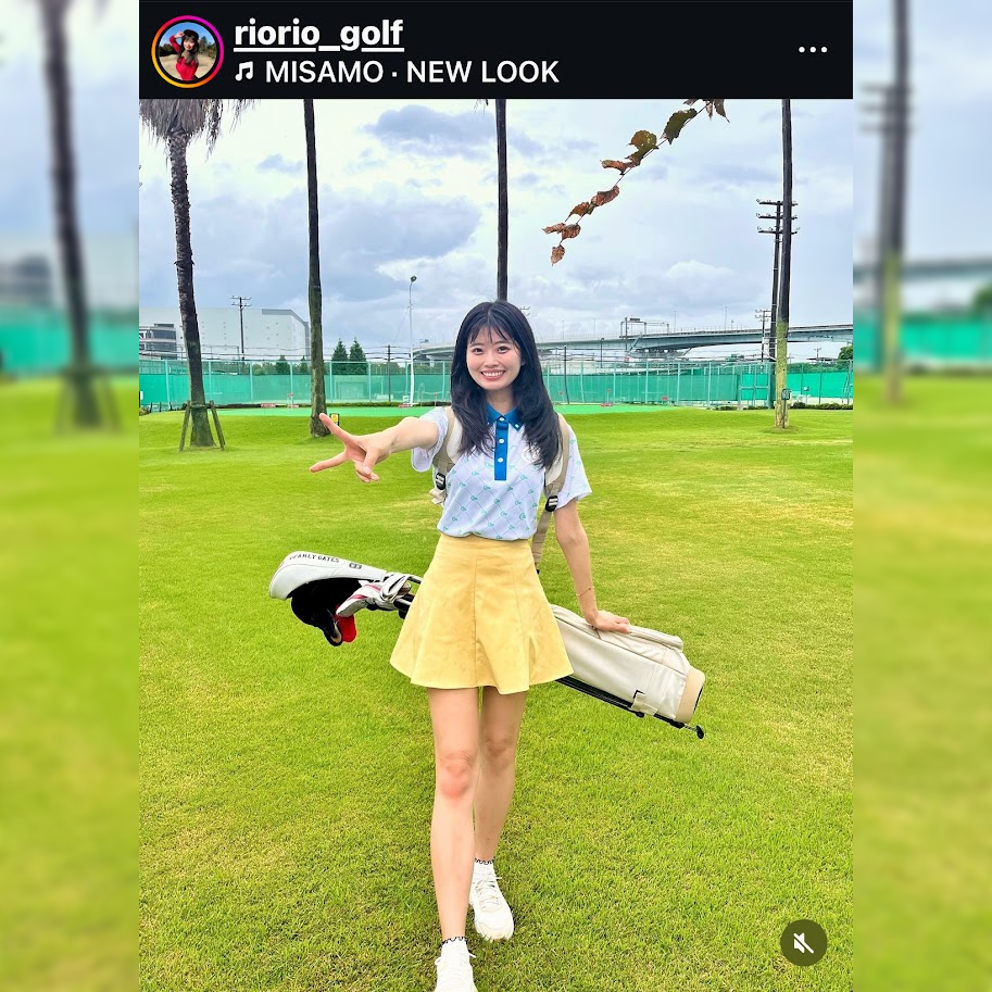 夏のラウンドはこれで決まり!ZIXIZ(ジクシーズ)の「ブルー柄ポロシャツ」で涼やかゴルフコーデ🏌