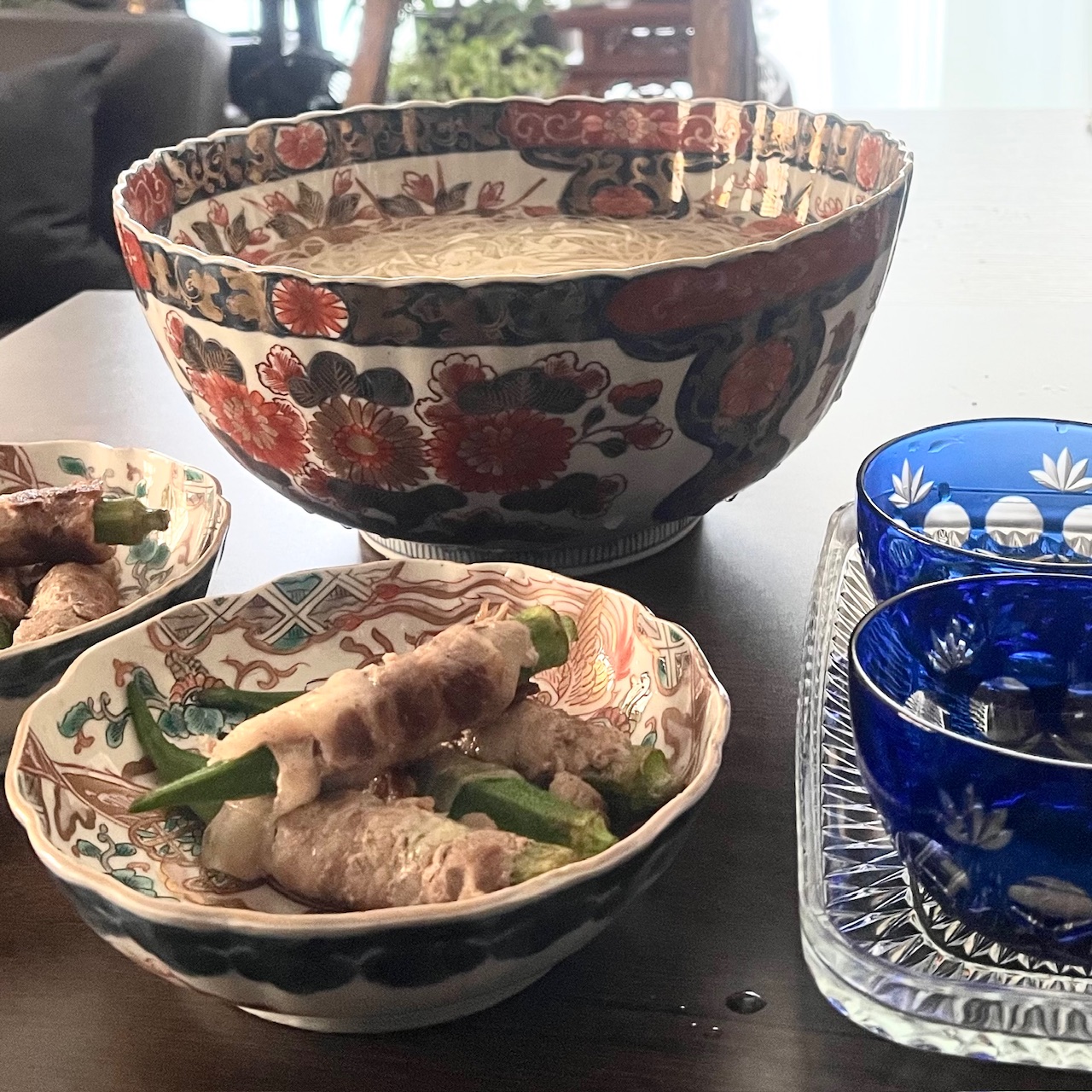＜赤絵も楽しもう♪＞夏の昼食はやっぱりコレ