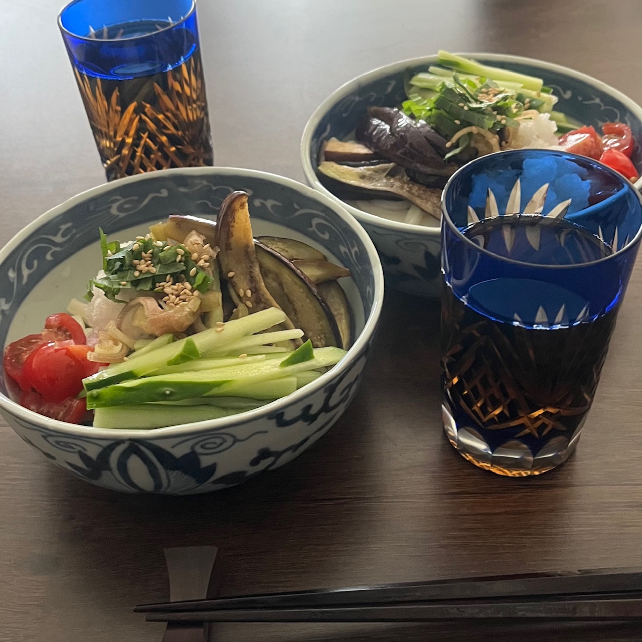 夏のひんやり 饂飩(うどん)