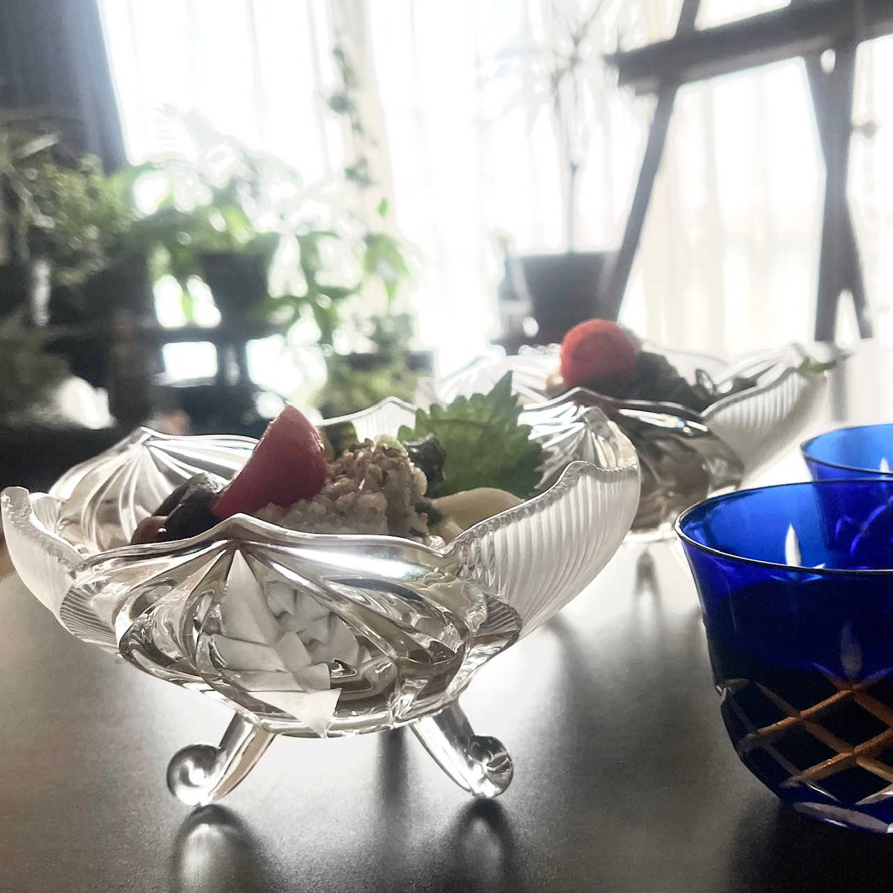 本日の「夏」の「ひんやり」「ガラス」食器