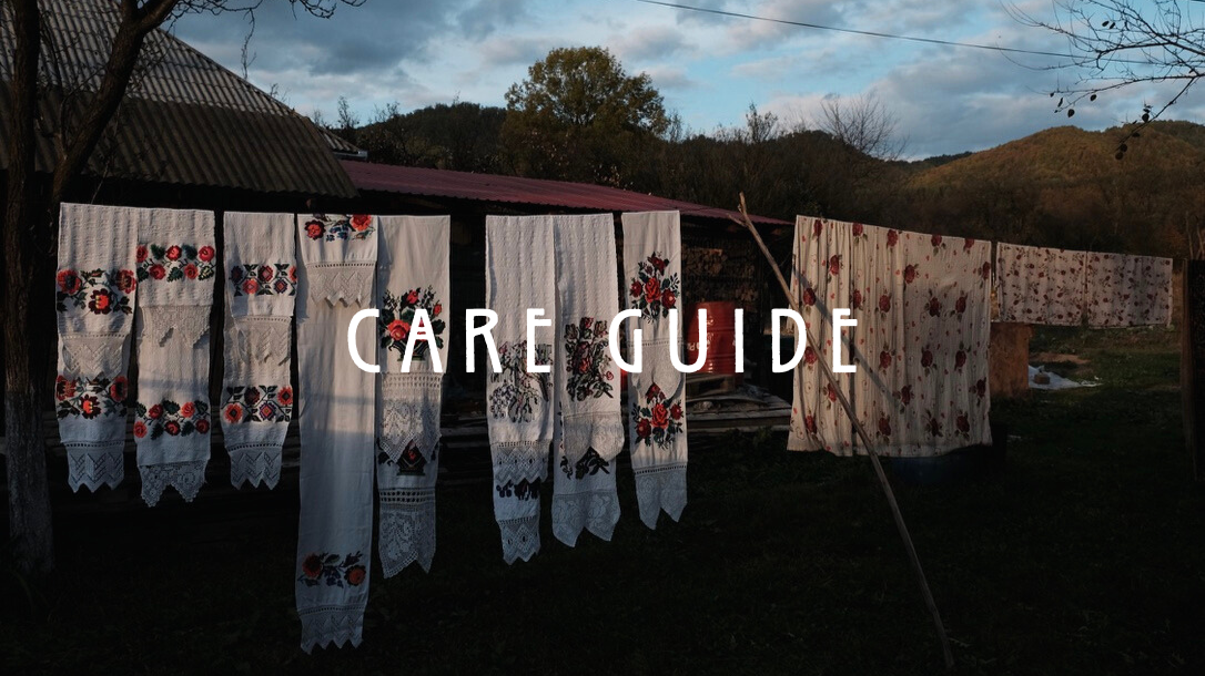 CARE GUIDE／ヴィンテージクローズのお洗濯＆ケア