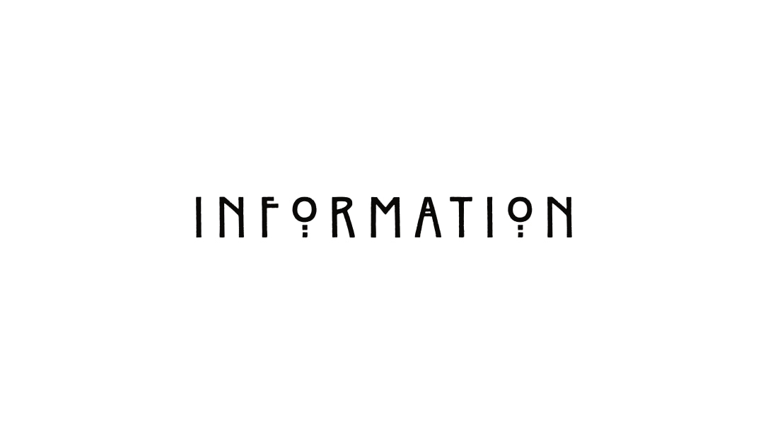 INFORMATION／お知らせ