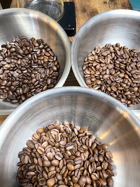 【新入荷の生豆 PACAMARA natural テスト焙煎】
