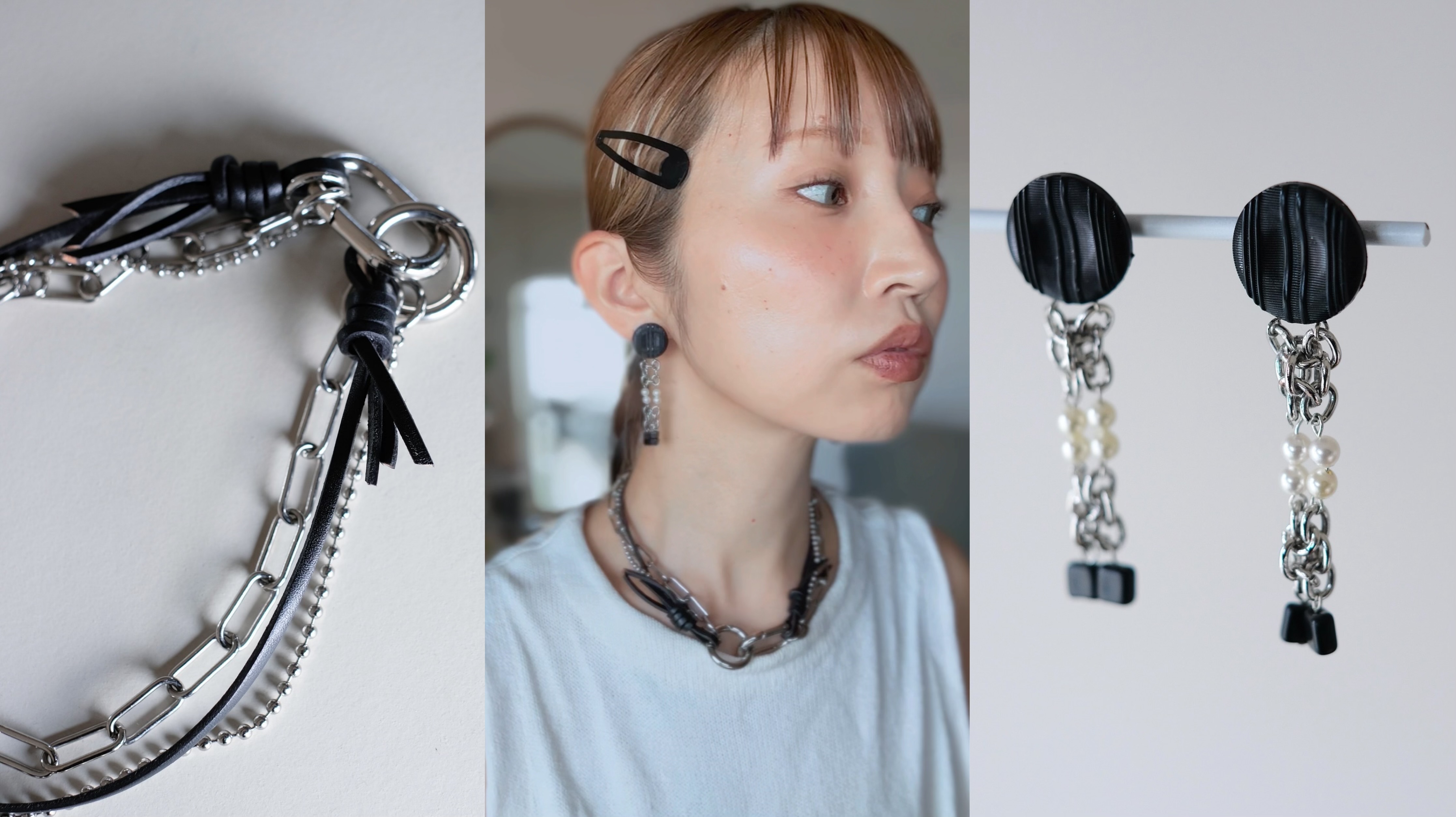 “夏のコーデ”を救う、黒アクセのちから