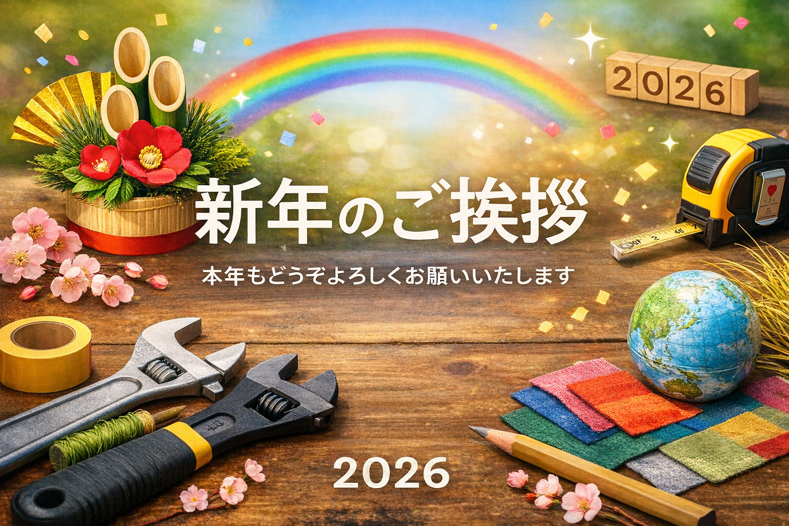 新年のご挨拶🎍🌈