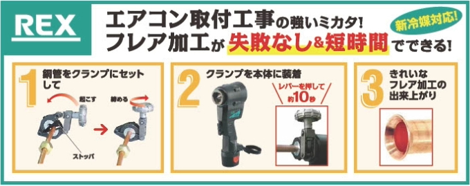 エアコン取り付け工事の強い味方！フレア加工工具のご紹介🌀