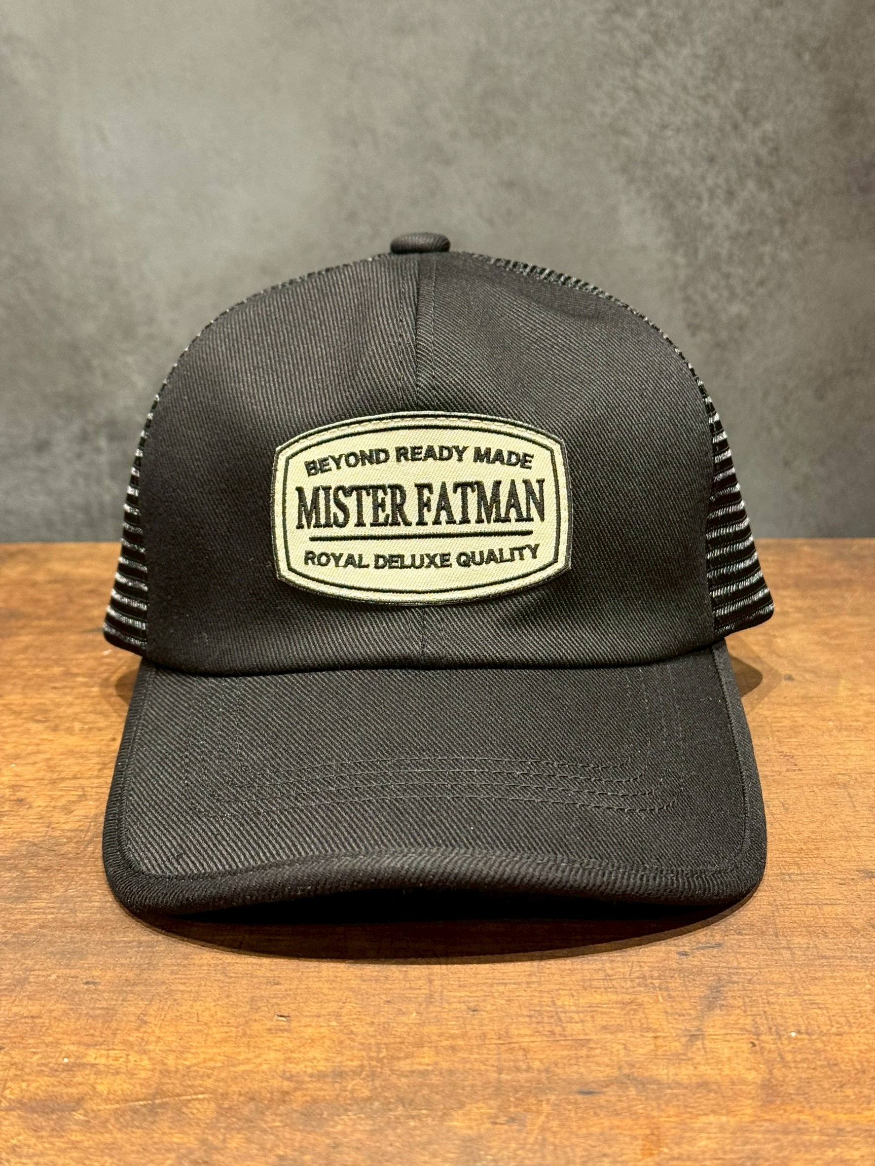 Mr.FATMAN / Wappen trucker mesh cap 再入荷！