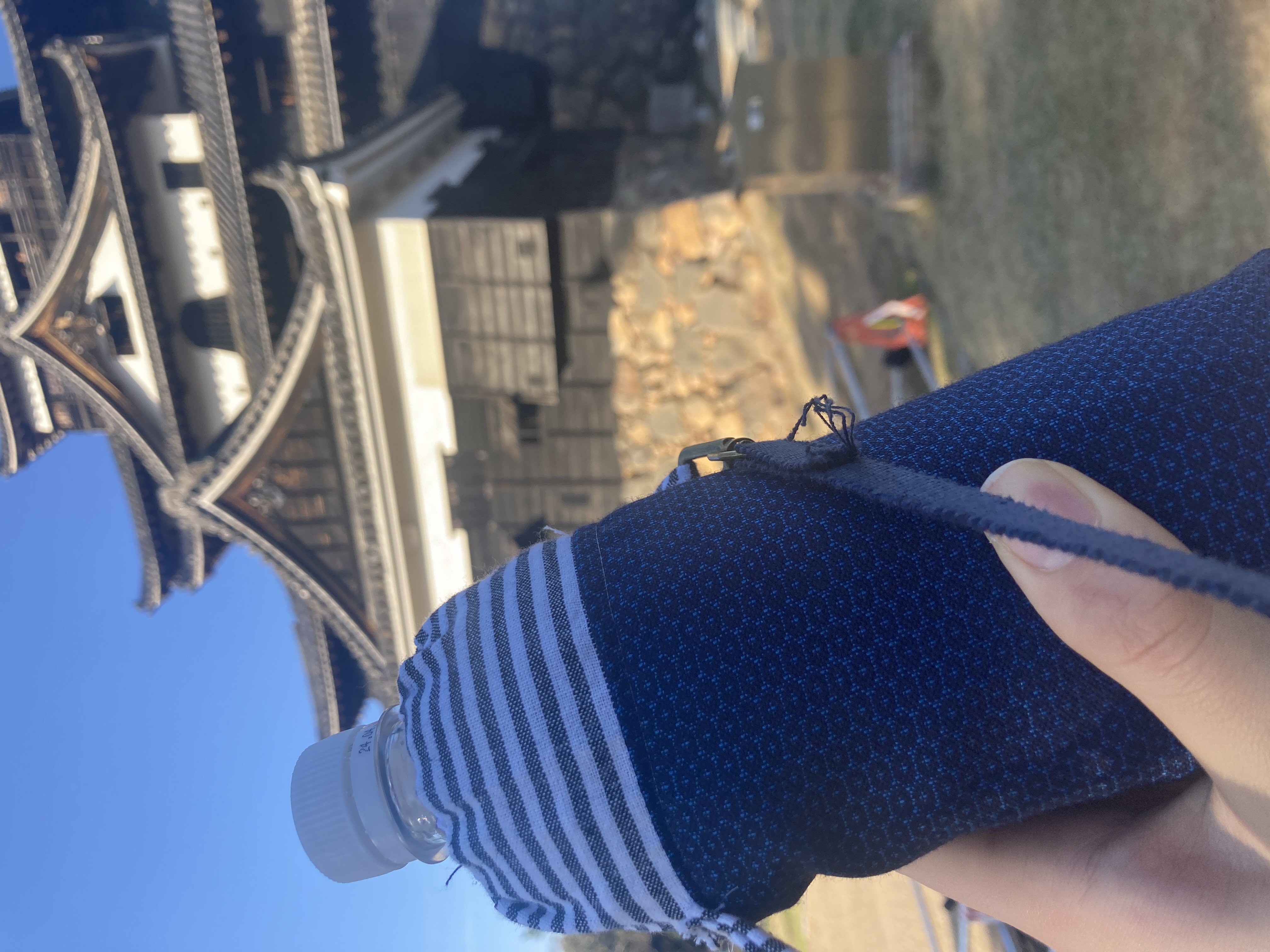 Travel with bottle cover : 旅のお供にtukatteのボトルカバーを！