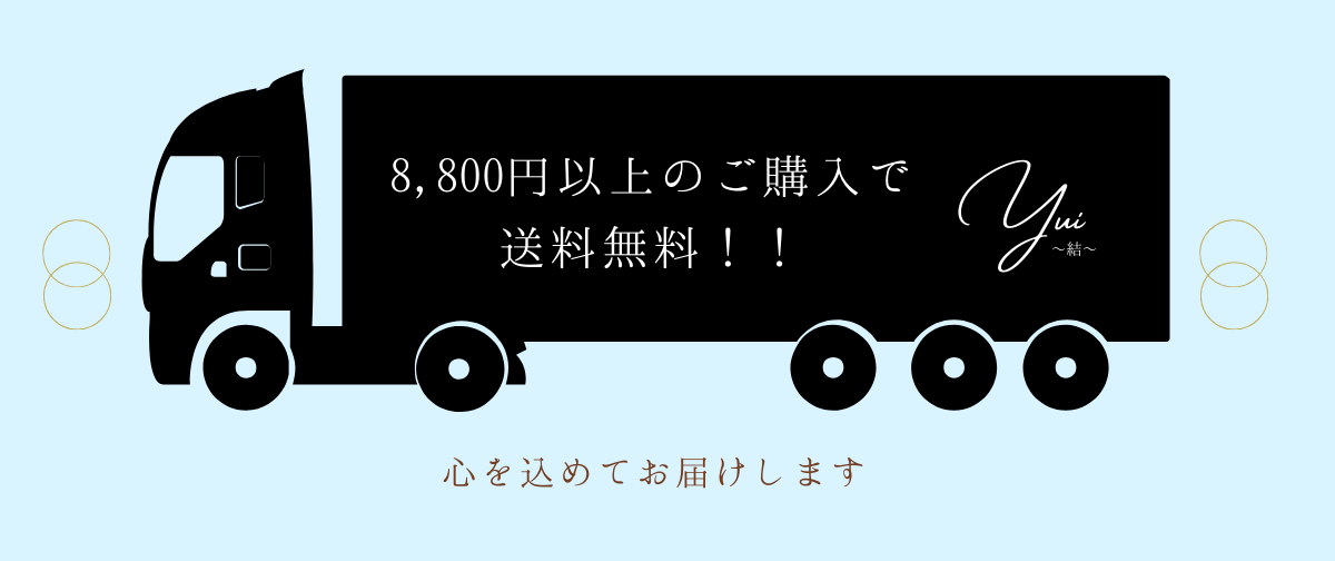 8,800円以上のお買い物で送料無料‼