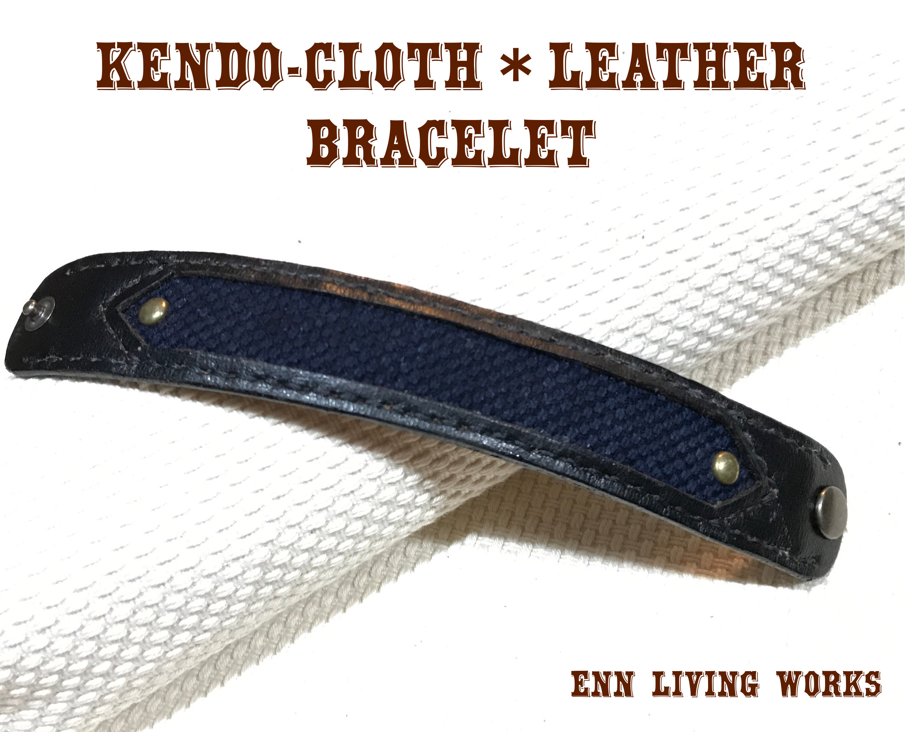 KENDO-CLOTH＊LEATHER   BRACELET