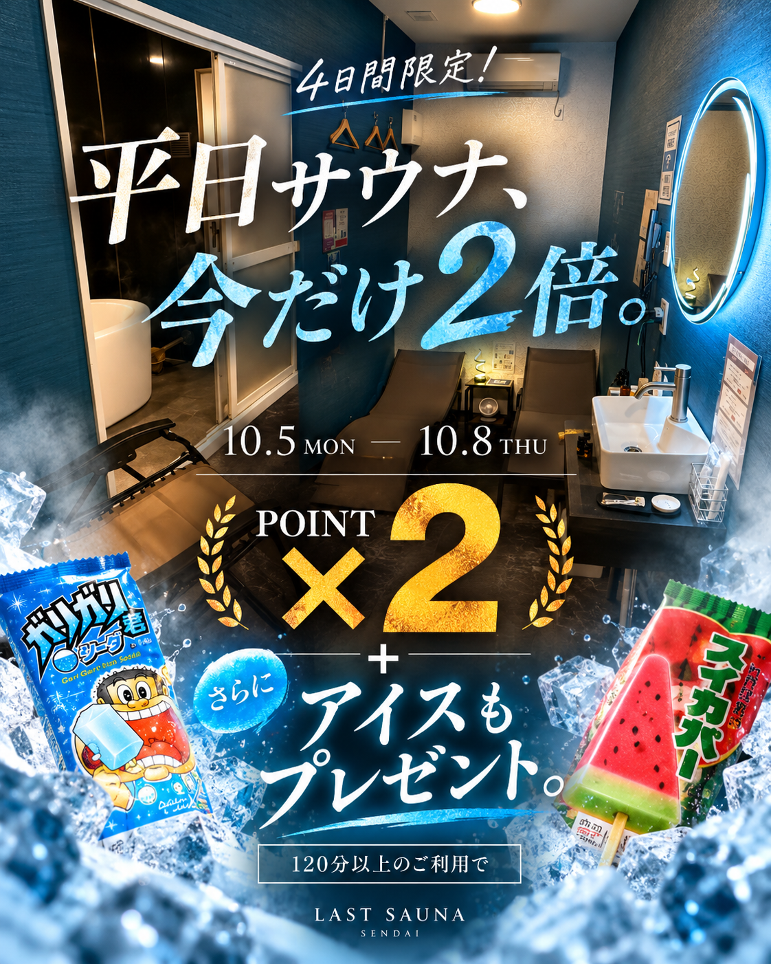 【4日間限定】LINEポイント2倍キャンペーン開催!