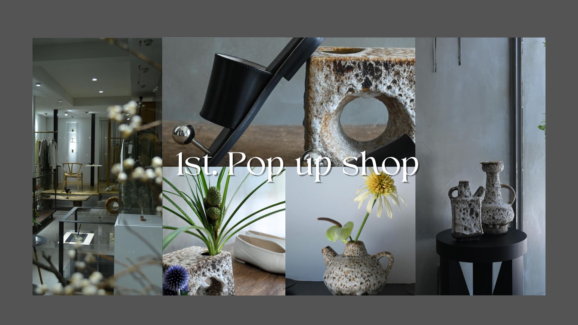 ⚑ 初 Pop up shopを2024.07.06(Sa.)−19(Fr.)@5.cinqにて開催