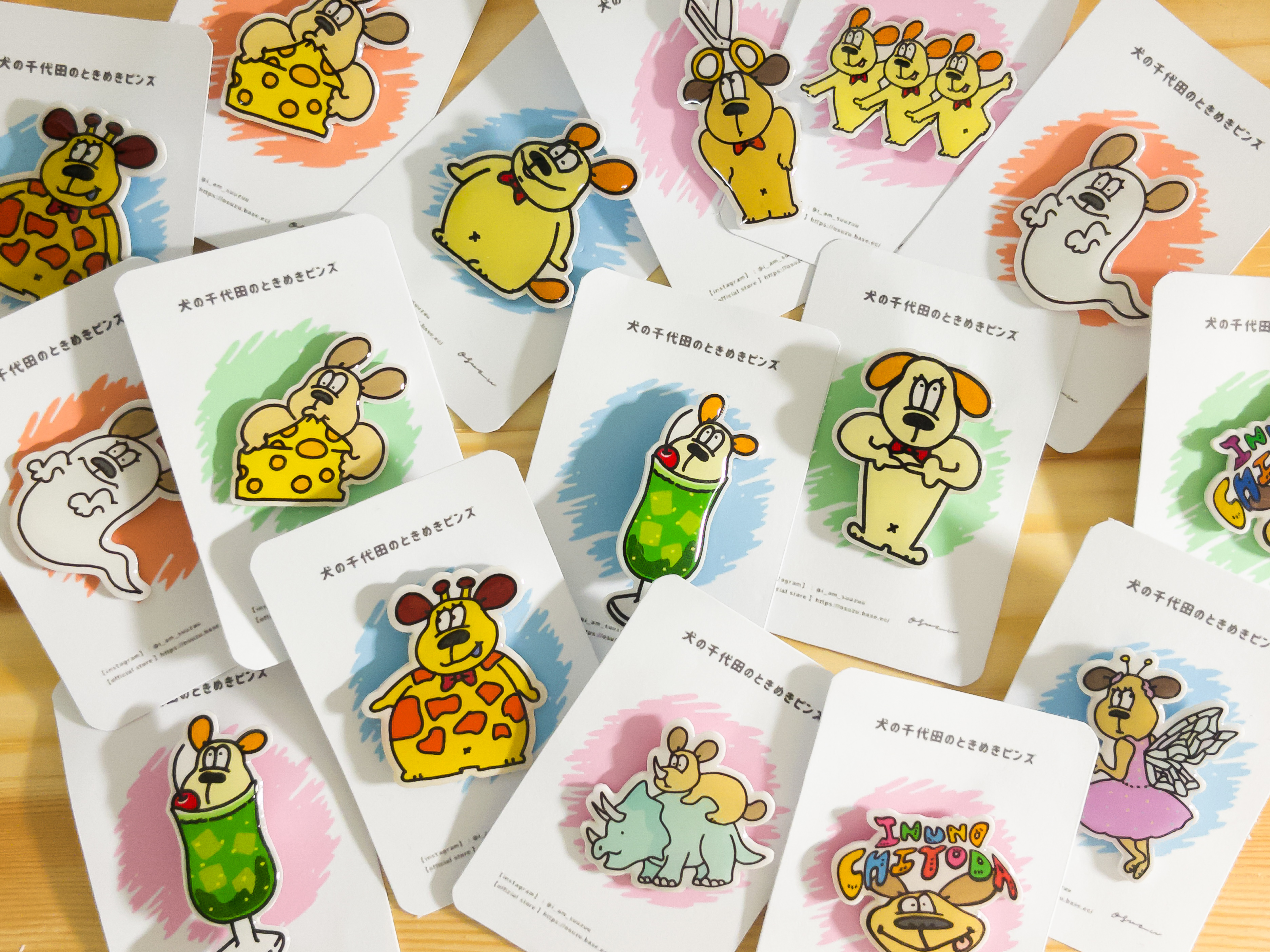 プラ板でピンズをつくる日々。ハンドメイド作家になった私の日常。