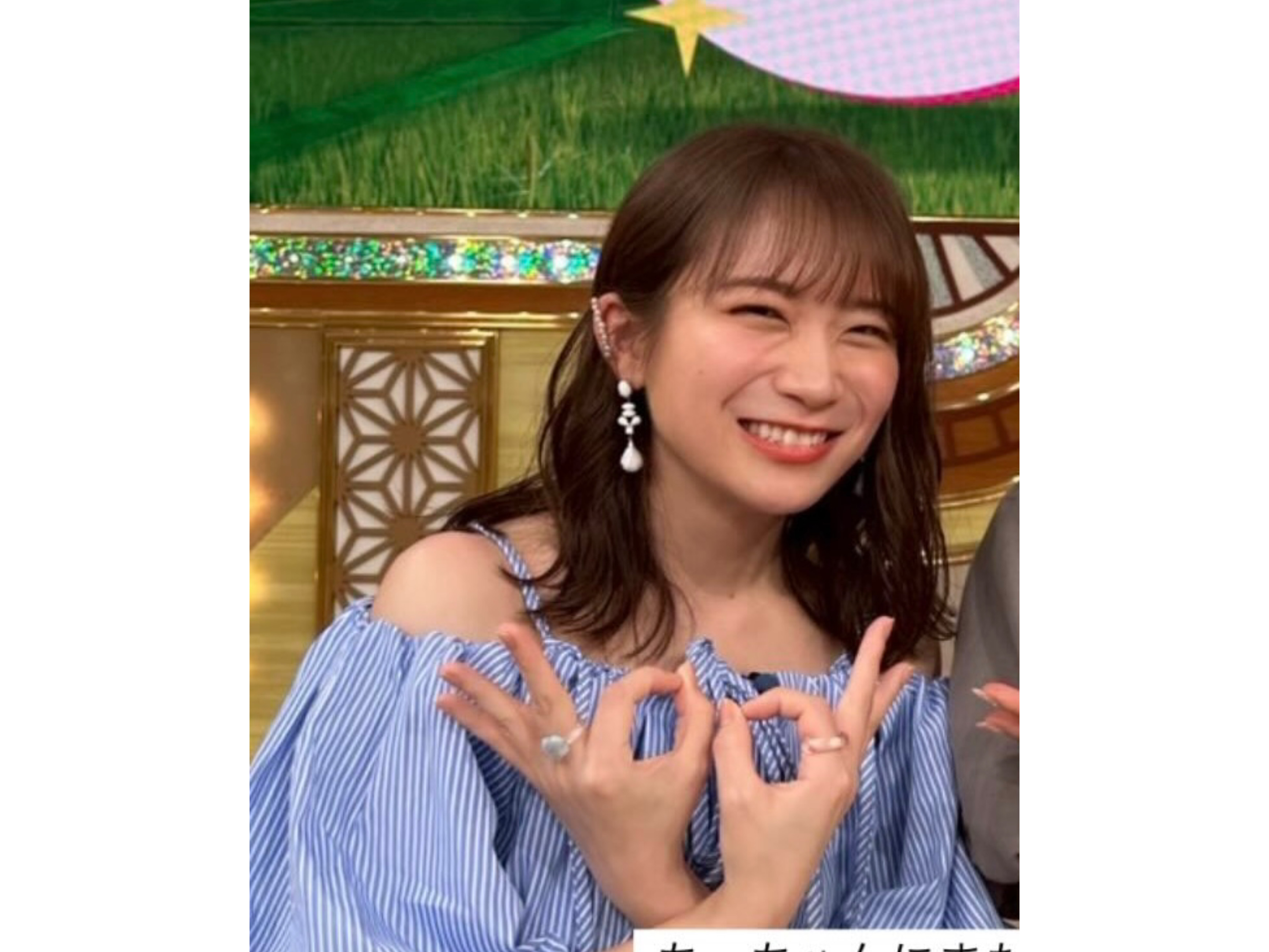 秋元真夏さん「ナニコレ珍百景」（テレビ朝日）【TV衣装】