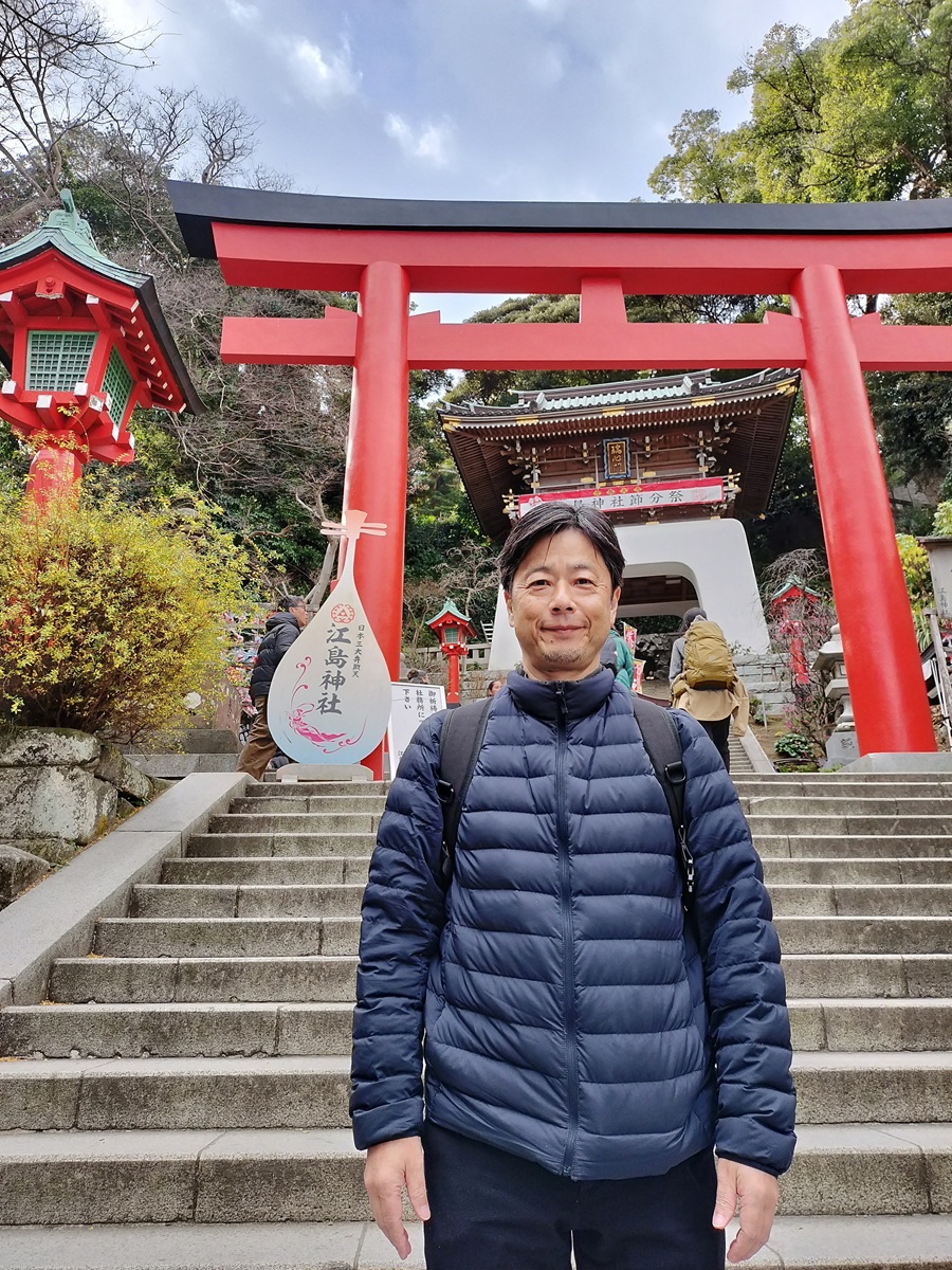 江島神社新年祈祷に行ってきました
