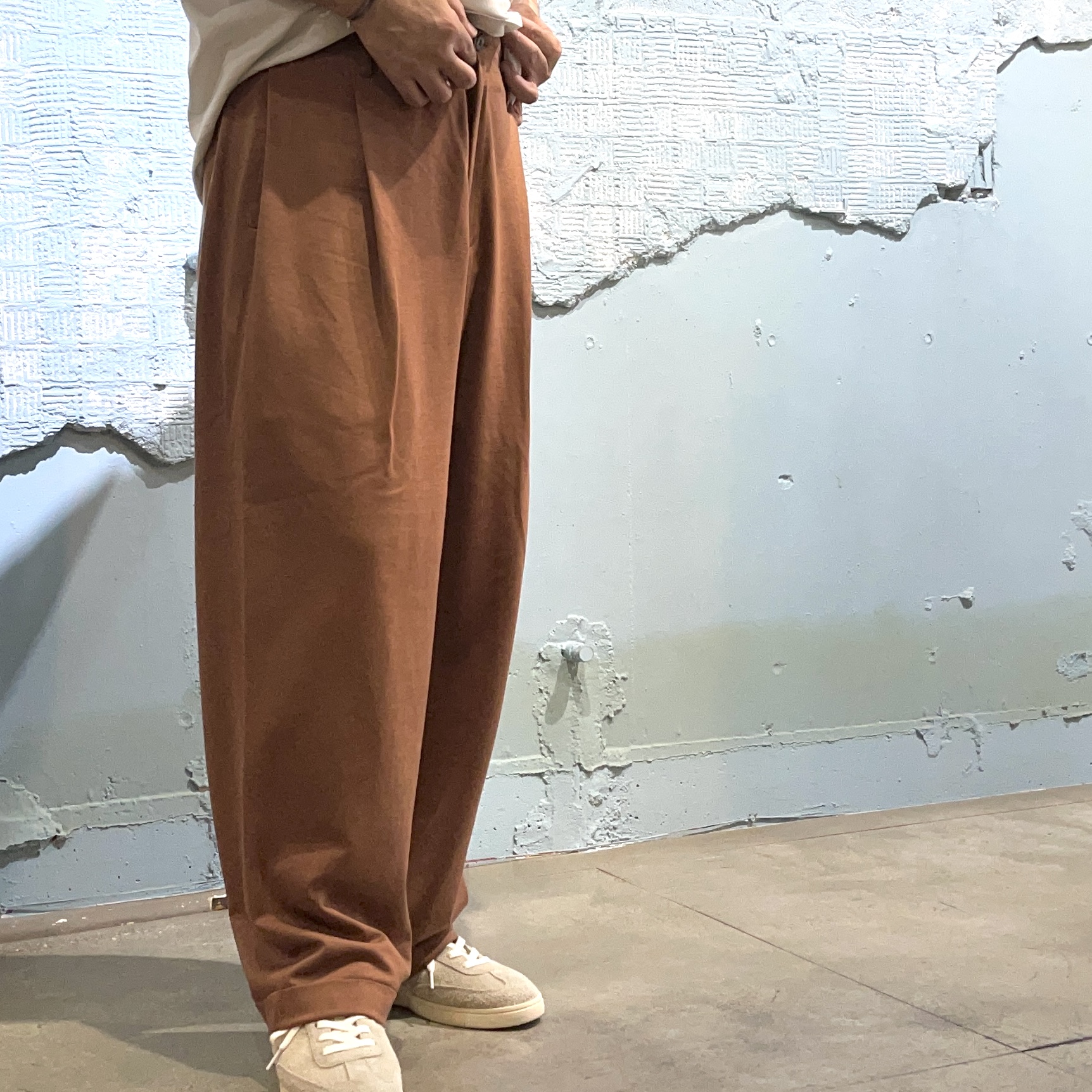 Saby 軽やかな春物。