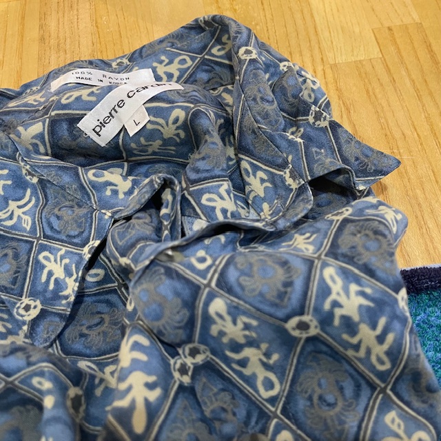 夏の風物詩・used 柄シャツ