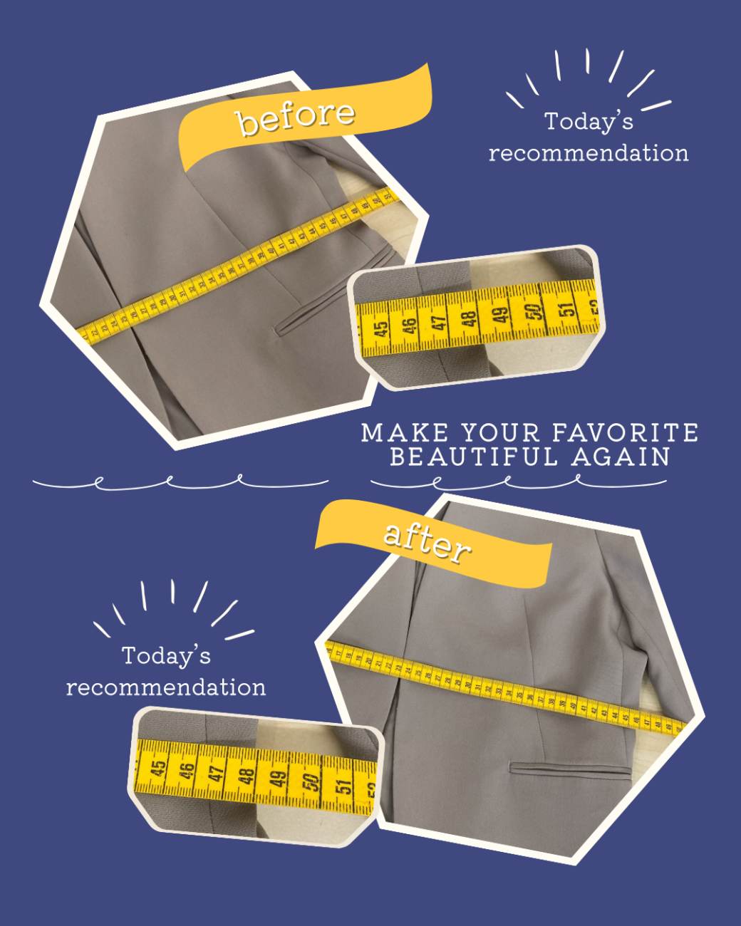 ジャケットの身幅詰めで、今の自分にフィットする一着へ