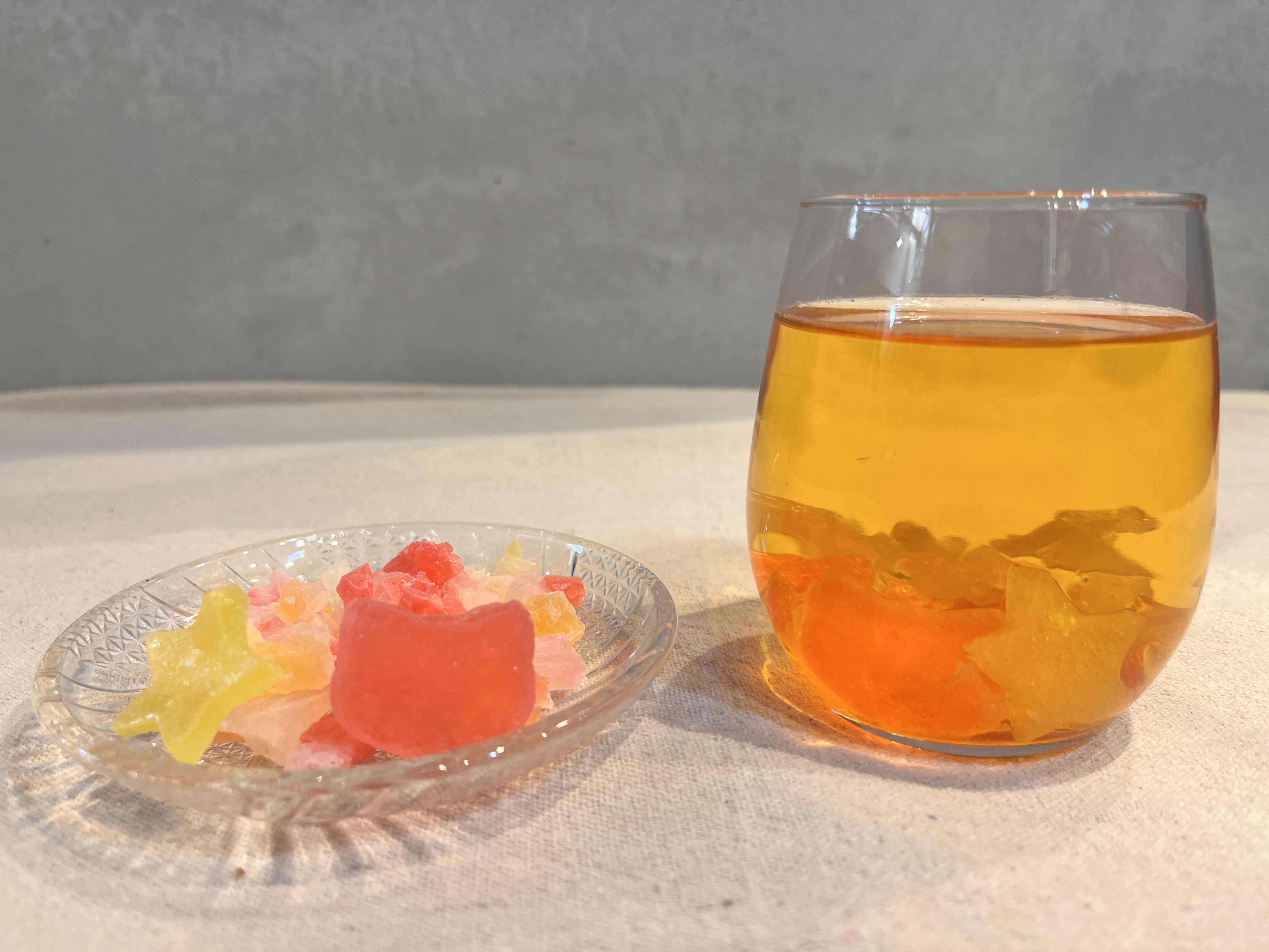 炭酸なし｜おすすめ琥珀糖ドリンクレシピ♯１