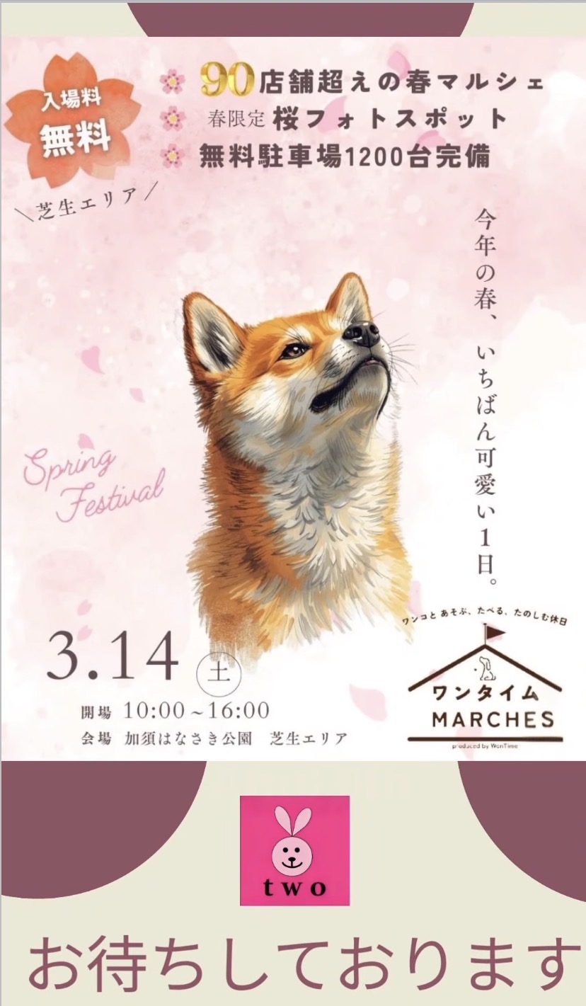 土曜日と日曜日の場所が違います⭐︎