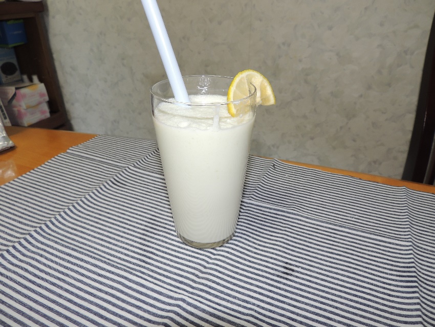 青パパイヤとミルクのスムージーのレシピ
