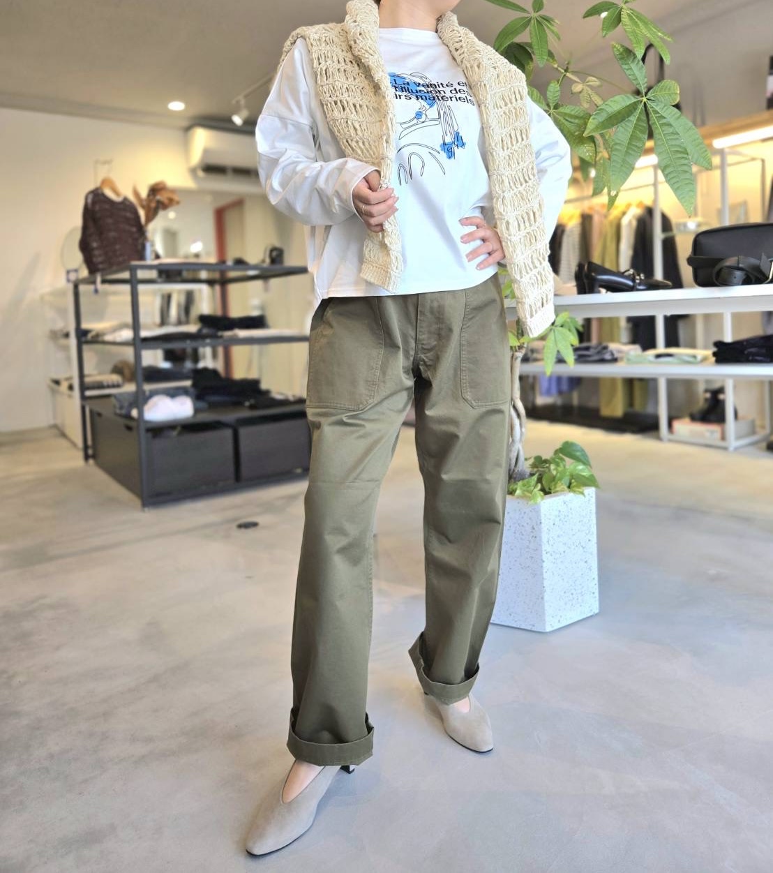 スタイリング（身長150cm）