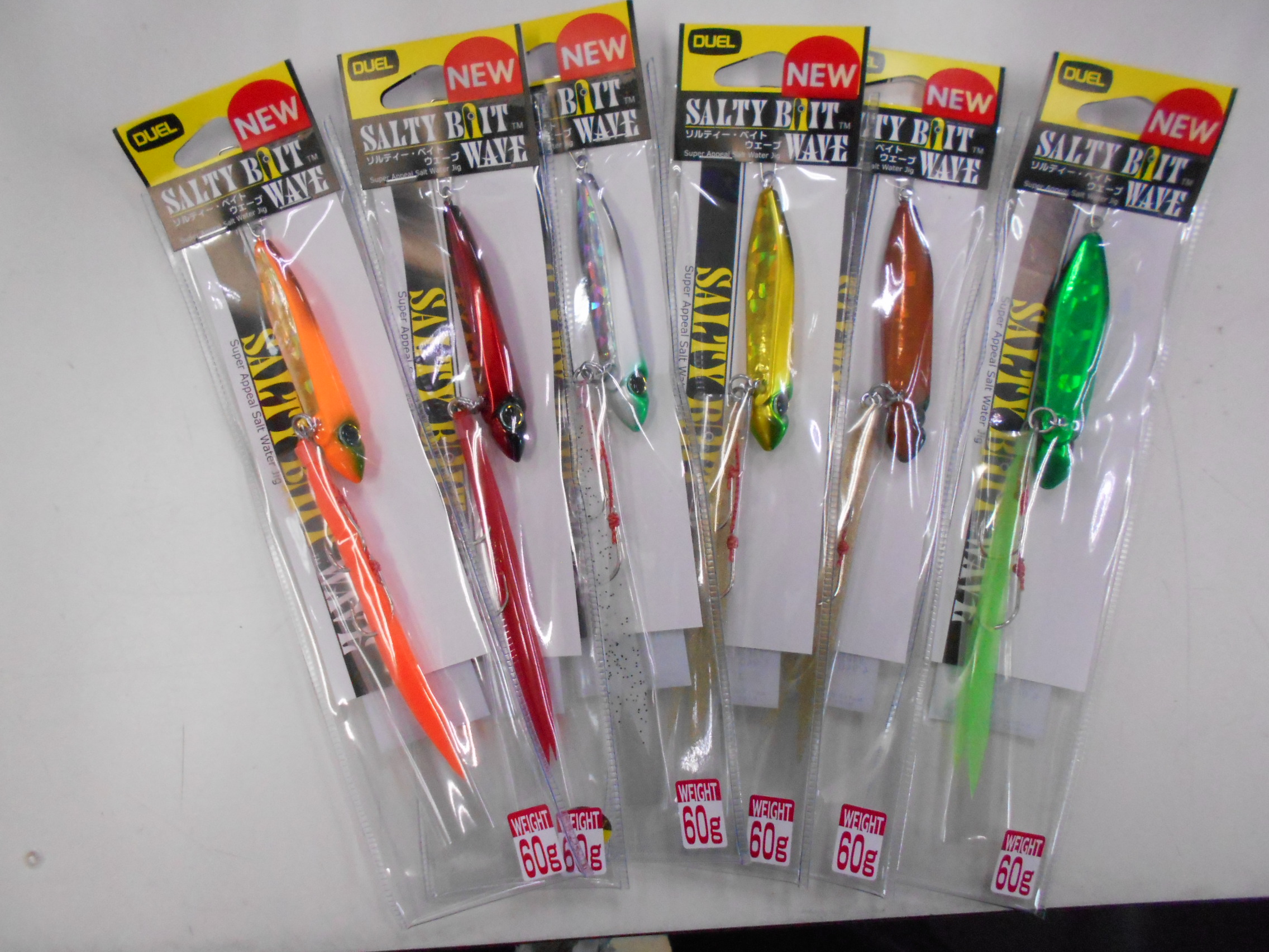 新商品　デュエル「ソルティー・ベイト　ウェーブ」