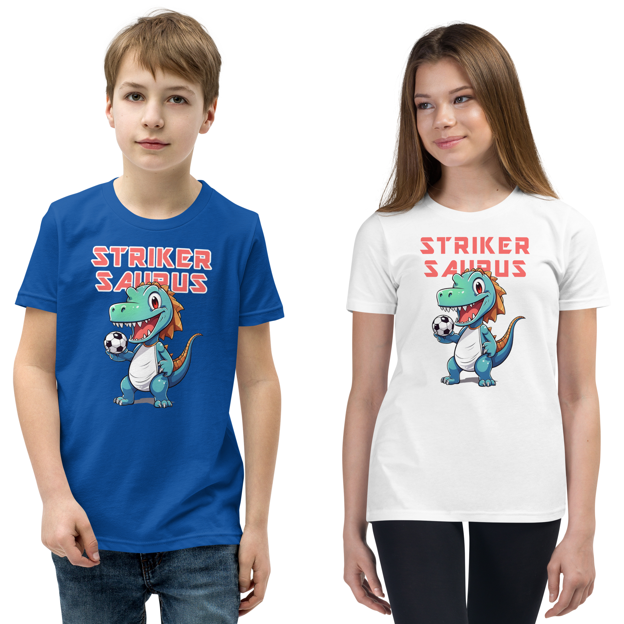【恐竜Tシリーズ】ゴールハンター!! ストライカーサウルスTシャツ/キッズ用が新登場!!