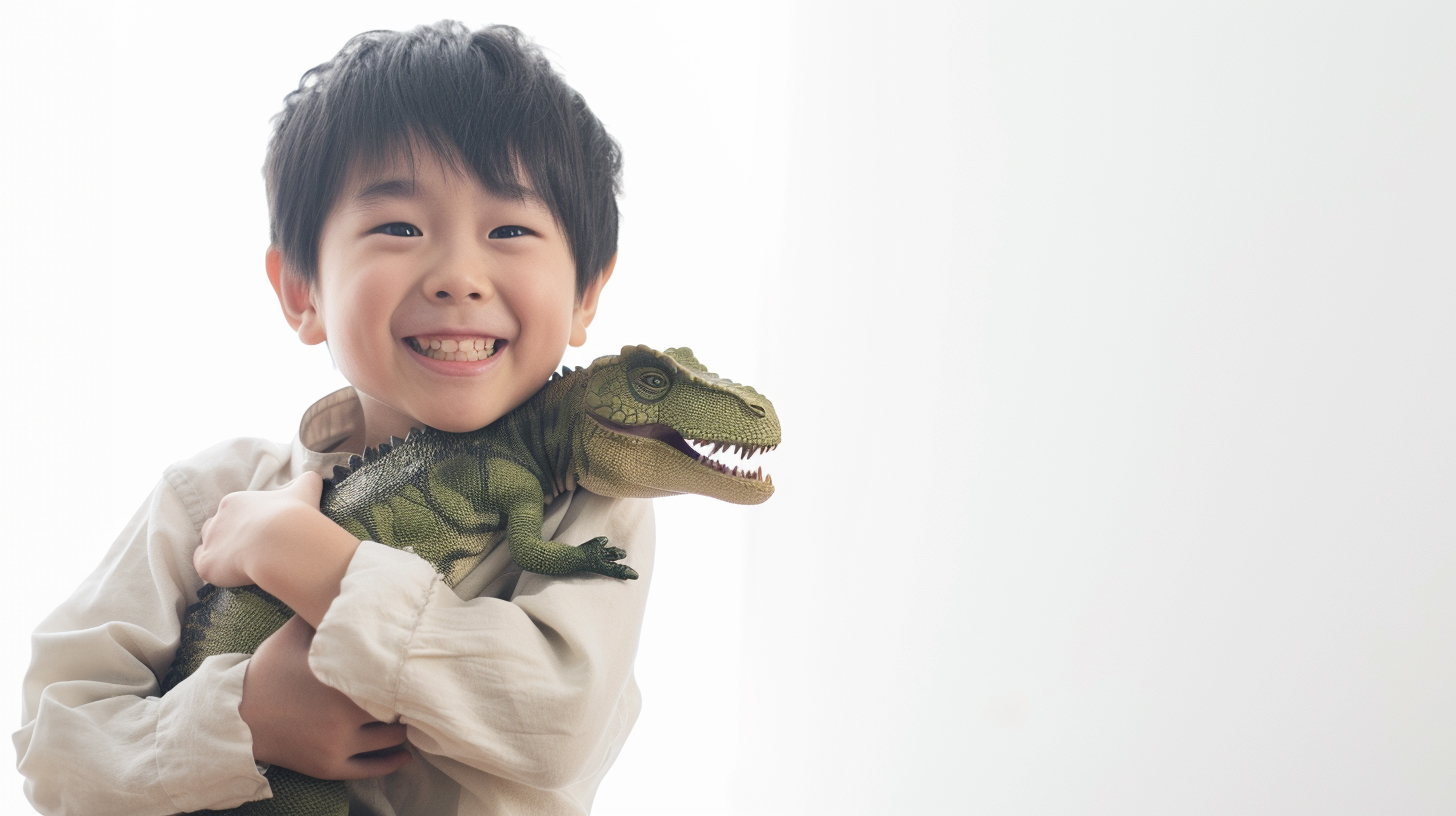 【デジタル恐竜シリーズ】恐竜ペットと家族物語【フリー素材 5枚セット】が新登場!!